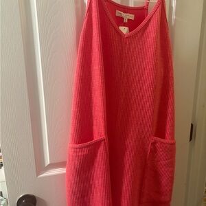 Simply Southern Coral Jumpsuit